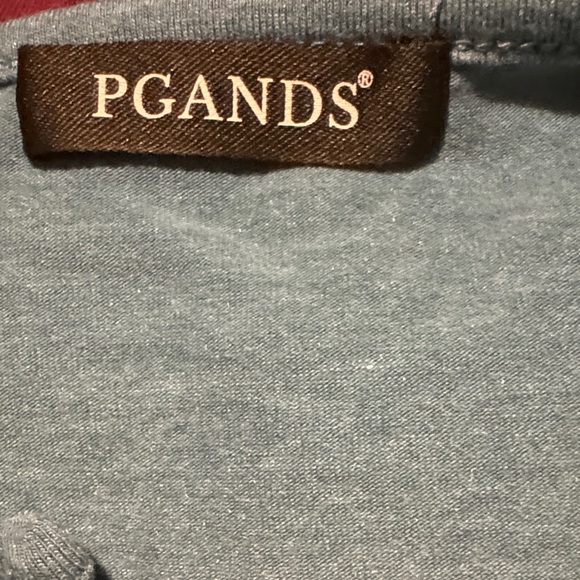 Stylish Blue Long Sleeve Women's Top - Picture 4 of 5